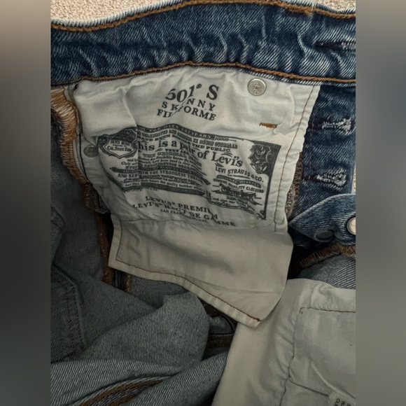 Levi’s Women’s Premium 501 Skinny Filiforme Jeans – Size. 25 - Picture 7 of 9